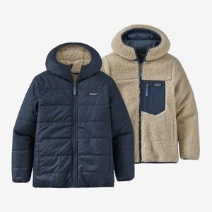 Patagonia Navy Blue M (8-10) Kids' Reversible Ready Freddy Hoody